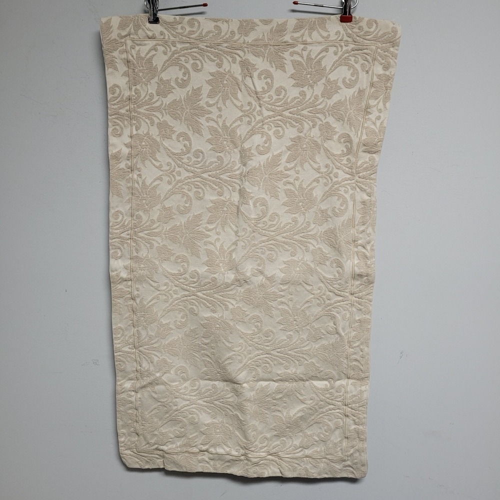 Peacock Alley Pillow Shams Cases Set of 2 Linen‎ Cotton Vintage King Taupe Beige
